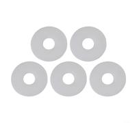 Yuanpgky Válvula de descarga de inodoro de silicona para Siamp 45 y Storm 33A, compatible con válvula de drenaje de inodoro, 2.85 pulgadas de diámetro, color blanco (5 piezas)