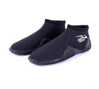Yuanpgky Zapatos de neopreno de 4 mm para hombres y mujeres, botas de pesca anfibias con suela antideslizante con patrón de ondas, suela de goma vulcanizada, puntera y talón gruesos (L(41-42))