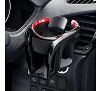 YUANQI 2 Piezas Portavasos Coche para Fiat Fiorino Qubo 2008-2016 | Soporte de bebida del vehículo,Soporte De Bebida2-En-1Para Vehículo,Soporte Para Botellas Y Móvil,Para Rejilla De Ventilación