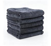 YUANQI 5 Piezas Paños Microfibra Coche para BMW iX1 U11 EV Hybrid 2022 2023 2024,Toallas Secado y Pulido Sin Rayas Ni Pelusas,Interior y Exterior,Ideal para Pintura, Cristales