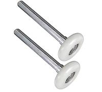 YUANQIAN Rodillos duraderos de nailon para puerta de garaje 6200ZZ 11 rodamientos de bolas de 4.8 pulgadas (juego de 2) (rollo de puerta de garaje de 120 mm, 2 unidades)
