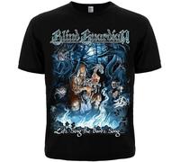 YUANROU Blind Guardian Let's Sing The Bard's Song Jacket Prom Funny Personalise Painting T-Shirt Black, Negro, 54