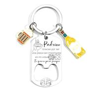 YUANSI Regalo Padrino Llavero¿Quieres Ser Mi Padrino? bautizo propuesta Regalo Original de Padrino Regalo Padrino Regalos Navidad Padrino Ideas Regalo Padrino Bautizo Regalos para Un Padrino (2)