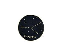 YUANstore Creativo 12 Constelación insignia estrella signo del zodiaco Horóscopo Leo Libra Virgo esmalte broche personalidad solapa mochila alfileres joyería