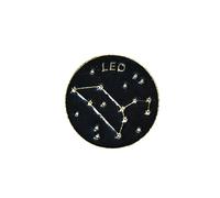 YUANstore Creativo 12 Constelación insignia estrella signo del zodiaco Horóscopo Leo Libra Virgo esmalte broche personalidad solapa mochila alfileres joyería