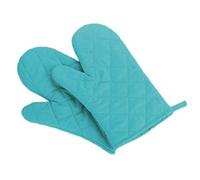 YUANstore Guante de algodón moda multicolor resistente a altas temperaturas bandeja plato tazón soporte horno agarradera cocina mano manoplas hornear nuevo