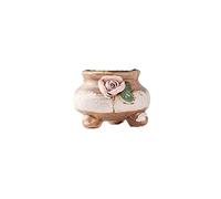 YUANstore Mini Lindo Floret Cerámica Suculenta Maceta Color Pintado a Mano Escritorio Pulgar Maceta Balcón Suculenta Maceta Hogar Jardín
