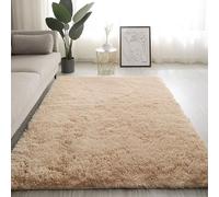 YUANWAN Alfombra Lavable 120 x 250 cm Lavable y Antideslizante Alfombras Modernas para Interiores Alfombra Interior para Salon Habitacion Exterior Pasillo, Beige