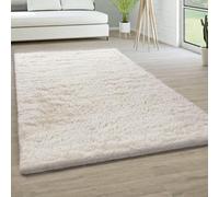 YUANWAN Alfombra Moderna 120 x 70 cm Lavable y Antideslizante Alfombra Grande Suave y Esponjosa Alfombra Decorativa para Interiores Estar Habitación, Beige