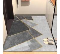 YUANWAN Alfombra Salón 170 x 210 cm Lavable Antideslizante y Resistente Alfombra Mullida Antideslizante Alfombras Salon Modernas para El Juego de Los Niños Decora El, 3