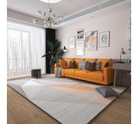 YUANWAN Alfombras Modernas 100 x 230 cm Lavable Antideslizante y Resistente Alfombras Salon de Pelo Corto Alfombras de Salon Lavable para Decoración de Dormitorio, 5