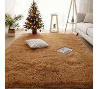 YUANWAN Alfombras Salon 150 x 250 cm Antideslizante Resistente, Lavable Alfombras Modernas para Interiores Alfombra Interior para Salón Dormitorio y Zonas Interiores, Habitación, Caqui