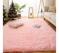 YUANWAN Alfombras Salon 200 x 300 cm Antideslizante Resistente, Lavable Alfombras Modernas para Interiores Alfombra Interior para Salón Dormitorio y Zonas Interiores, Habitación, Rosa