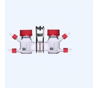 YUANXJUN Biorreactor esterilizable de doble rillon con un 30% más de rendimiento gracias a la tecnología Dual Flow, habitación individual 1000 ml