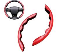 YUANXJUN Funda Volante Coche para VW Taigo Touran Tiguan GTI GTD,Cubierta del Volante Accesorios,Cubierta Volante Coche,Coche Interior Accesorios,