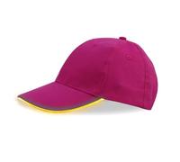 YUANYUYING Gorra con luz LED, sombrero de festival, traje de fiesta, gorra de béisbol unisex ajustable para escenario de club de festival (Amarillo)
