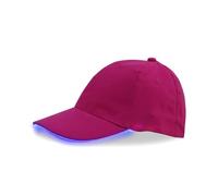 YUANYUYING Gorra con luz LED, sombrero de festival, traje de fiesta, gorra de béisbol unisex ajustable para escenario de club de festival (Azul)