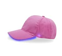 YUANYUYING Gorra con luz LED, sombrero de festival, traje de fiesta, gorra de béisbol unisex ajustable para escenario de club de festival (Azul)