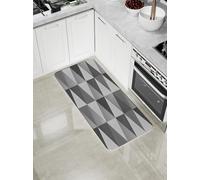 YUANZHI Alfombra Pasillo 105 x 170 cm Antideslizante, Anti Manchas, Lavable Alfombra Larga Pasillo, Cocina a Medida, Contemporánea para Oficina, Cocina, E