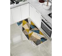 YUANZHI Alfombra Pasillo 60 x 270 cm Antideslizante, Anti Manchas, Lavable Alfombra Larga Pasillo, Cocina a Medida, Contemporánea para Oficina, Cocina, C