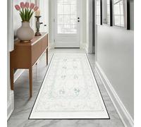 YUANZHI Alfombra Pasillo 85 x 140 cm Antideslizante, Anti Manchas, Lavable Alfombra Larga Pasillo, Cocina a Medida, Contemporánea para Oficina, Cocina, D