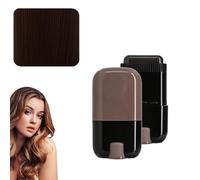 Yuaonew Hair Color Stick & Bosuyo Ultimate Hair Dye Comb - Waterproof, Fast, Portable Concealer Stick for Gray Hair Coverage (Chestnut Brown)