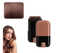 Yuaonew Hair Color Stick & Bosuyo Ultimate Hair Dye Comb - Waterproof, Fast, Portable Concealer Stick for Gray Hair Coverage (Dark Brown)