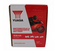Yuasa B38-6A Batería 6V 14A CC1,80A Ducati Moto Guzzi 119x83x161mm Sin Ácido
