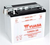 Yuasa Batería 12N24-3A 12V/24Ah abierta, sin ácido