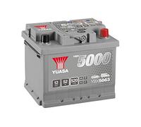 YUASA Batería 52, Ah 520, A/EN YBX5063 L 207mm B 175mm H 175mm