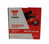 Yuasa Batería 6V 6N6-3B-1 Sin Ácido 99x57x111mm 6A CC 0,60A para Yamaha YUASA
