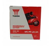 Yuasa Batería 6V 6N6-3B Sin Ácido 99x57x111mm 6A CC 0,60A para Honda Malaguti