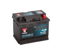 Yuasa YBX7027 Batería de coche EFB Start Stop 12V 60Ah 560A