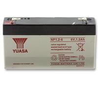 YUASA Batería de Plomo Ácido Sellado NP Series 6V 1.2Ah