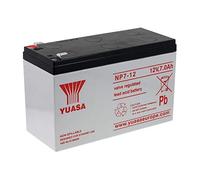 Yuasa - Batería de repuesto para sistemas solares de emergencia, 12 V, 7 Ah, 12 V, plomo-ácido