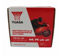 Yuasa Batería Para YB10L-A2 Sin Ácido 136x91x147mm 10A CCA120 para Gilera Suzuki