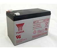 Yuasa - Batería Recargable de plomo, 12V, 7,2Ah, NP7-12, Fiamm FG20721