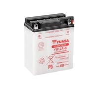 YUASA BATERIA YB12A-B abierto - sin ácido