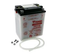 YUASA BATERIA YB14-A2 abierto - sin ácido