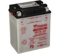 YUASA BATERIA YB14L-A2 abierto - sin ácido, para Motocicleta