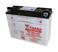 YUASA BATERIA YB16AL-A2 abierto - sin ácido