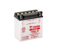 YUASA YUASA Batería YUASA Convencional Sin Acid Pack - YB9L-B Batería sin paquete ácido, tamaño 135 mm