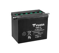 YUASA BATERIA YHD-12 abierto - sin ácido