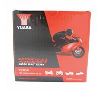 YUASA Batería YTX14-BS AGM 12V 12.6Ah 200A (150x87x147mm) Habilitado Sellado Yu