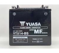 Yuasa Bateria YTX14-BS | Batería de repuesto para moto BMW R 1200 R 2010