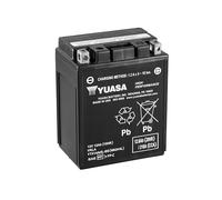 YUASA BATERIA YTX14AHL-BS AGM abierto - con paquete de ácido