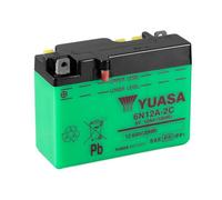 YUASA BATERÍA YUASA convencional YUASA sin acid pack - 6N12A-2C/B54-6 Batería sin paquete ácido