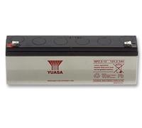 YUASA NP2.3-12 Batería de Plomo Ácido Sellada 12V 2.3Ah