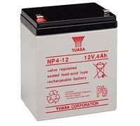 Yuasa NP4-12 NP4-12 - Batería de plomo (12 V y 4 Ah)