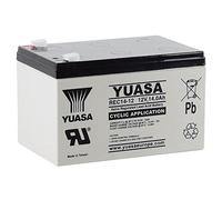 Batería cíclica YUASA REC14-12 12V 14Ah Medidas (mm). Largo:151 x Ancho:98 x Alto:98 (Sustituye al Modelo YPC14-12)